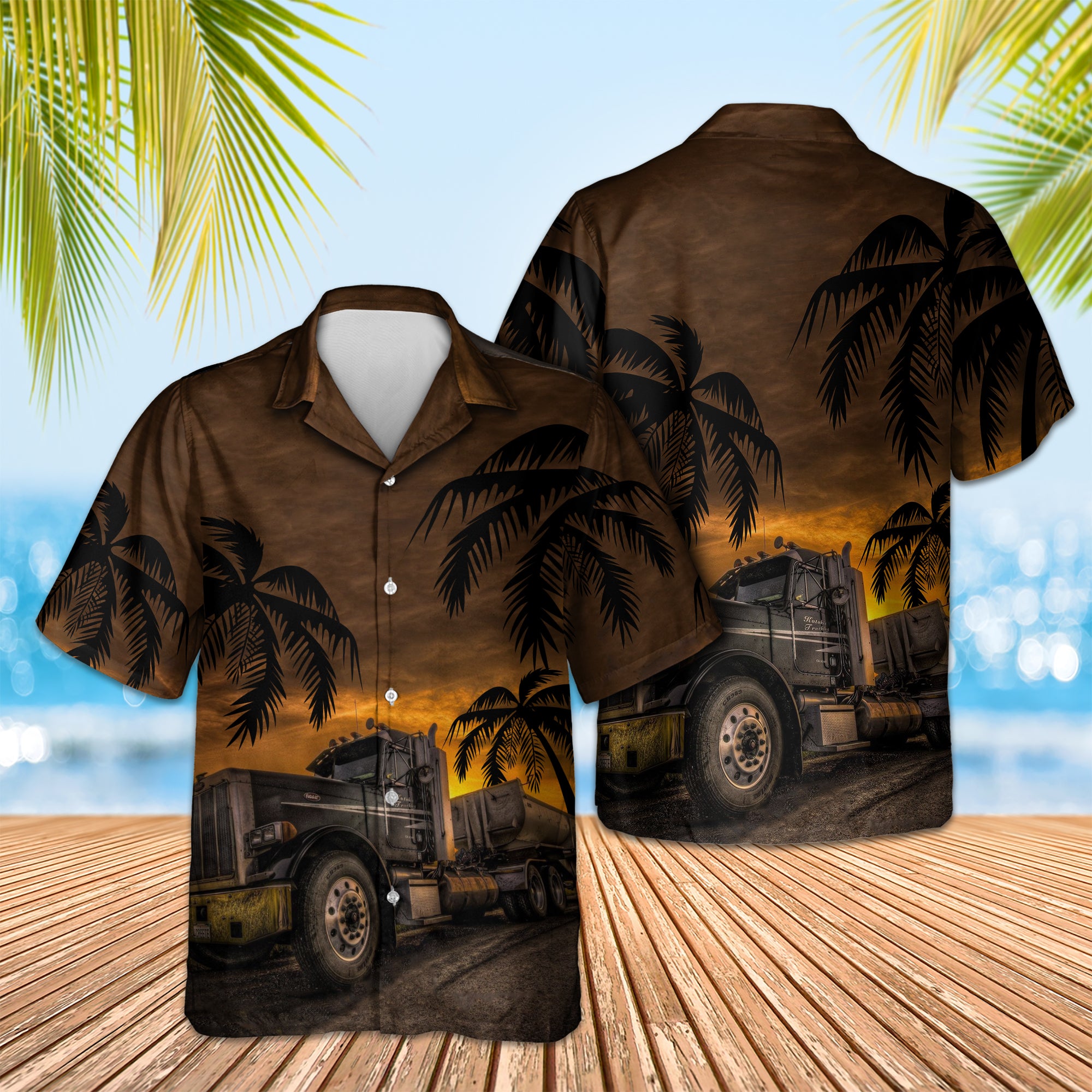 Trucker Hawaiian Shirt