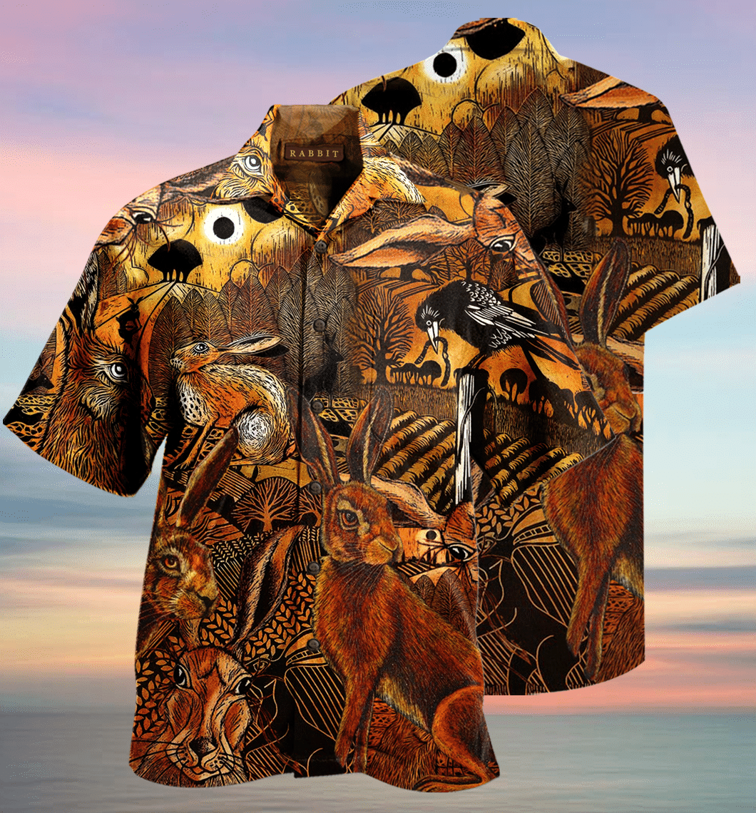 Order Spooky Hares On The Fields Hawaii Shirt Ha21556