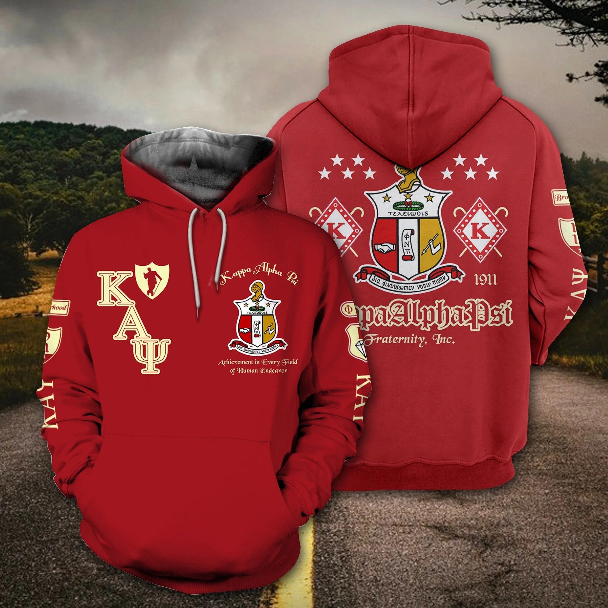 Greek Life Hoodie – Brotherhood Kappa Alpha Psi Pullover