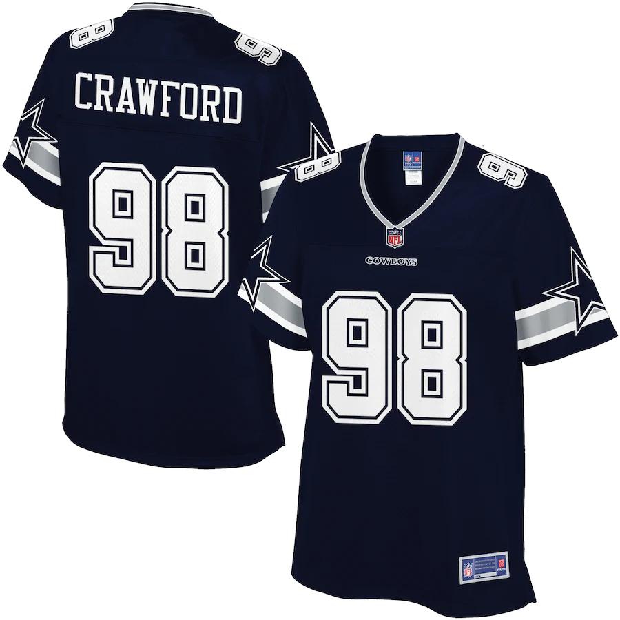 Womens Dallas Cowboys Tyrone Crawford NFL Pro Line Team Color Jersey