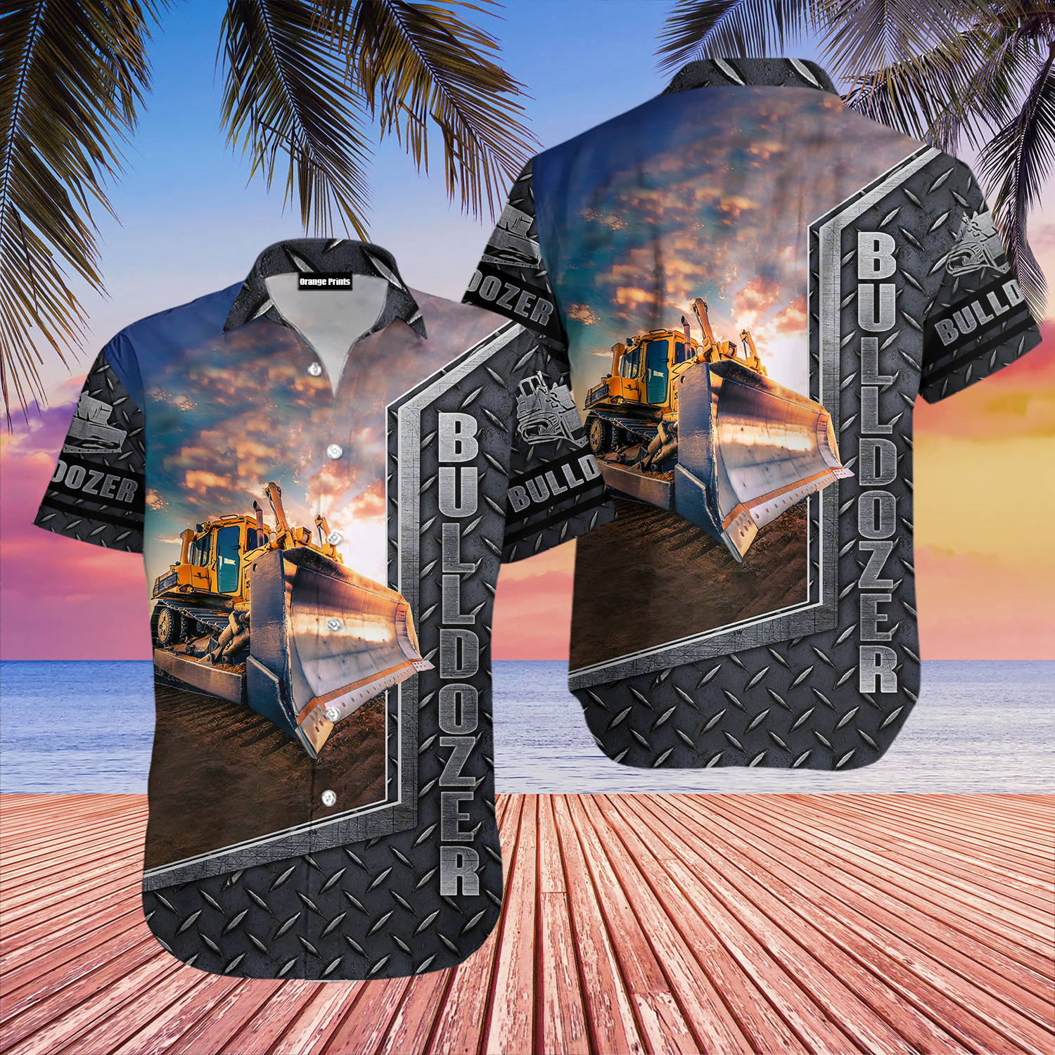 Heavy Equipment Bulldozer Hawaii Shirt For Men And Women Ha39522