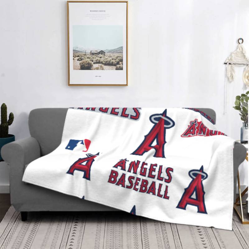 Los Angeles Angels 3D Full Printing Blanket V5