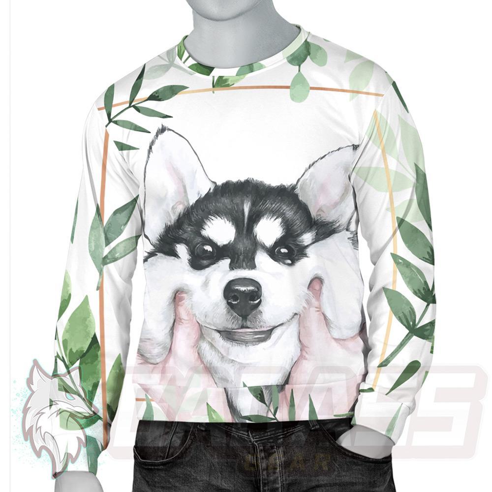Husky in Hand HUK-0001 Unisex Sweatshirt