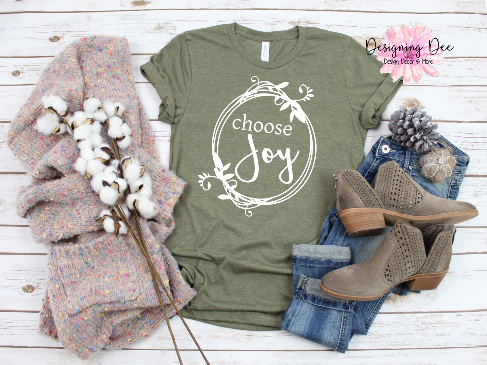 Choose Joy Women’S Christian T Shirt, James 1:2