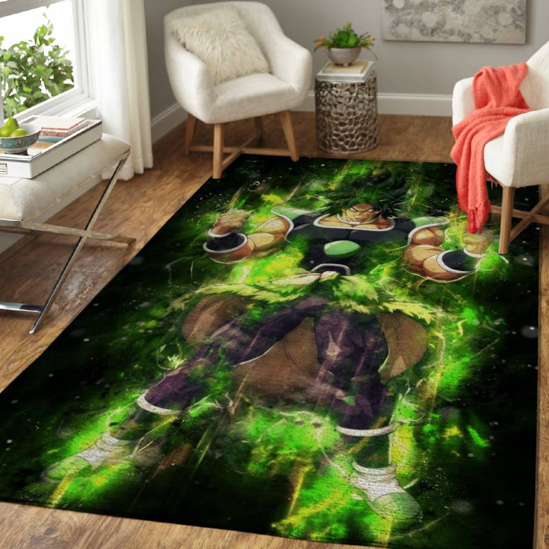 Anime Broly Aura Soul Area Rug – Carpet