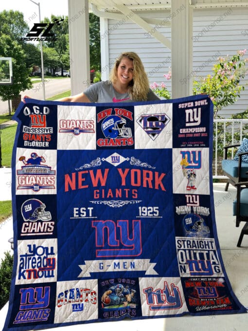 New York Giants 1 Blanket Quilt V98