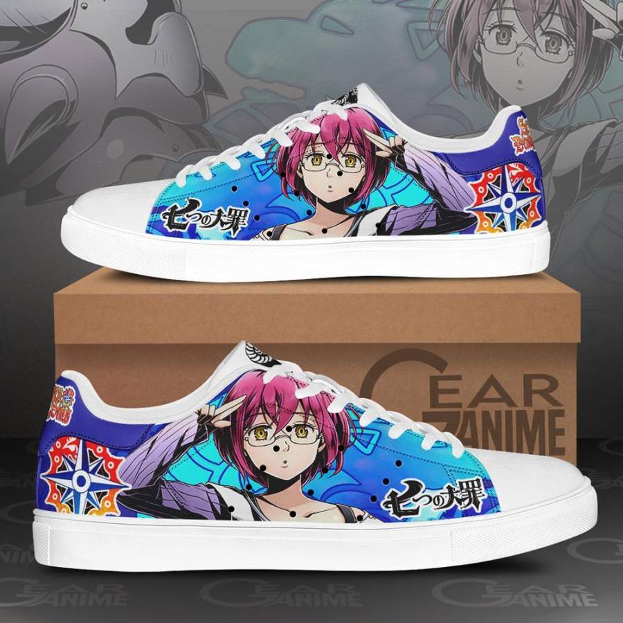 Goether Skate Shoes The Seven Deadly Sins Anime Custom Sneakers PN10