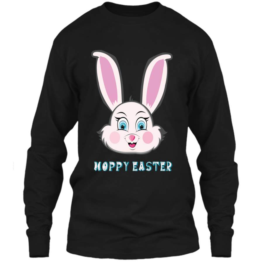 Cute Bunny Easter Day Shirt for Women and Kids1 LS Ultra Cotton Tshirt