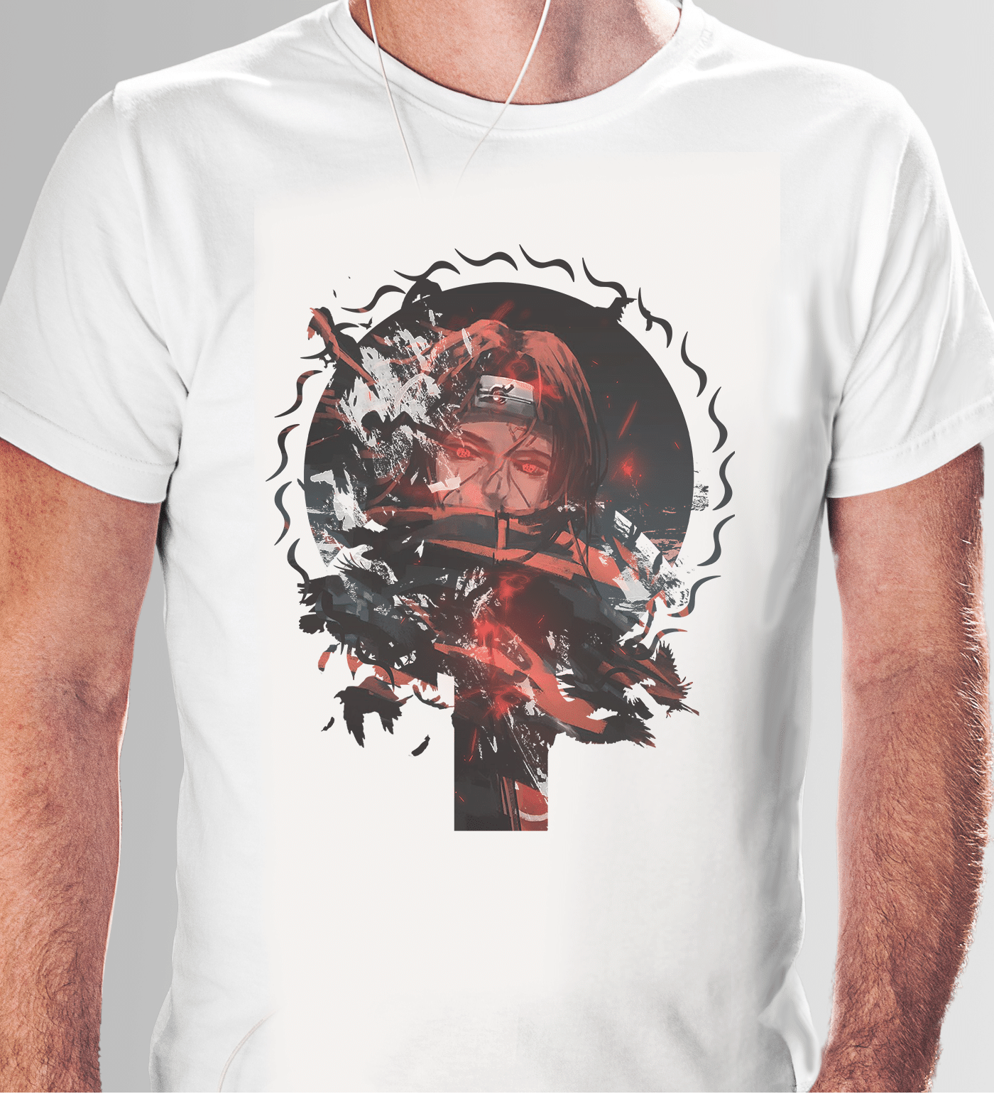 Uchiha Itachi Akatsuki Shirt