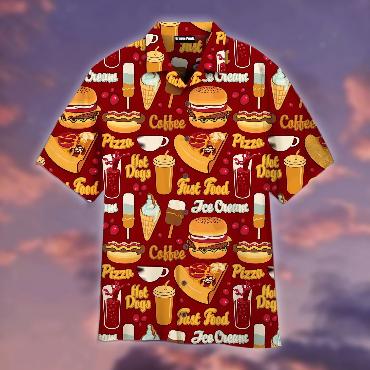 All I Need Is Love And A Tasty Fast Food Hawaii Shirt For Men Women Ha70646