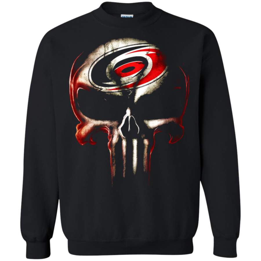 AGR Carolina Hurricanes The Punisher Mashup Ice Hockey Sweatshirt