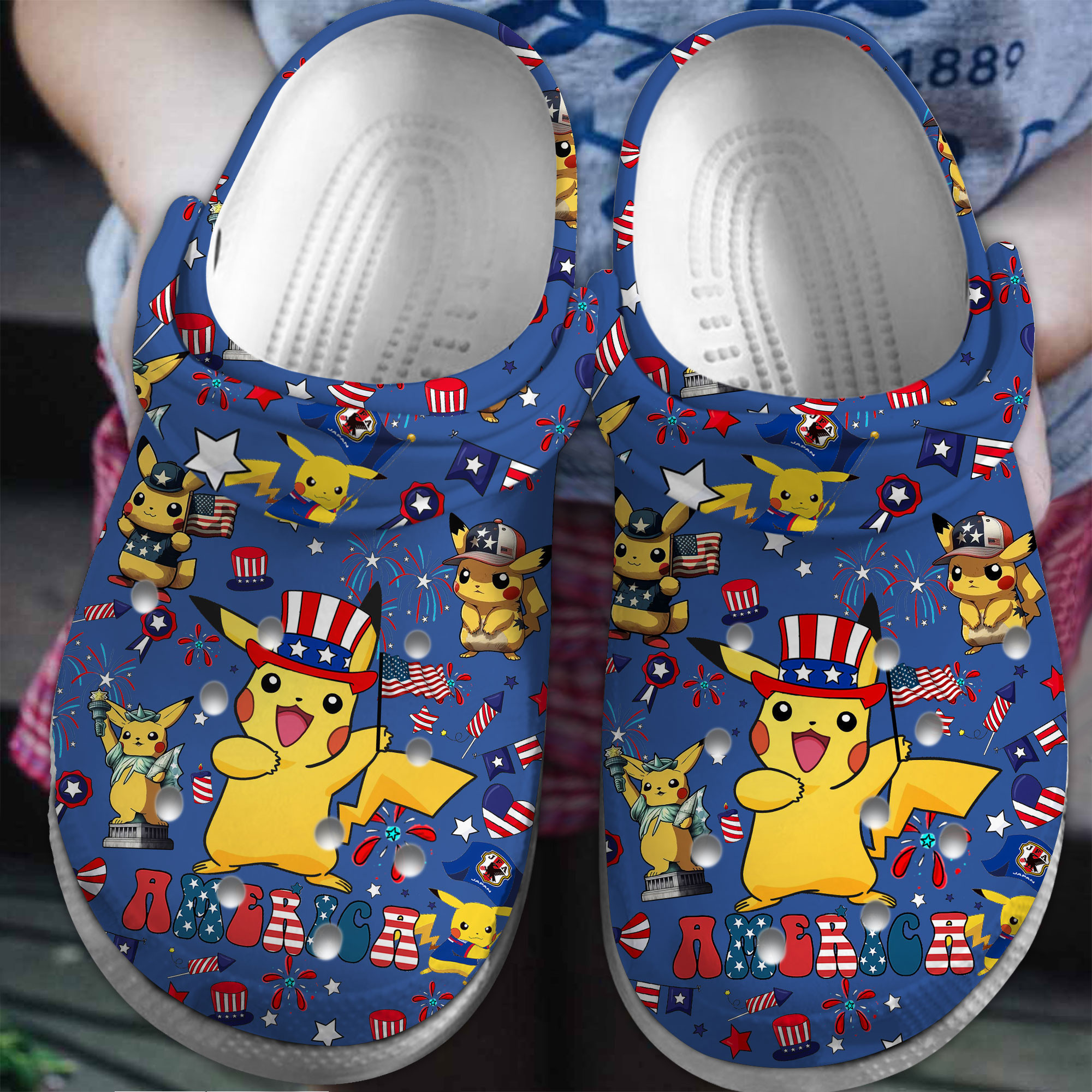 Premium Pokemon Cartoon Crocs Crocband Clogs Shoes Comfortable For Men Women and Kids 2