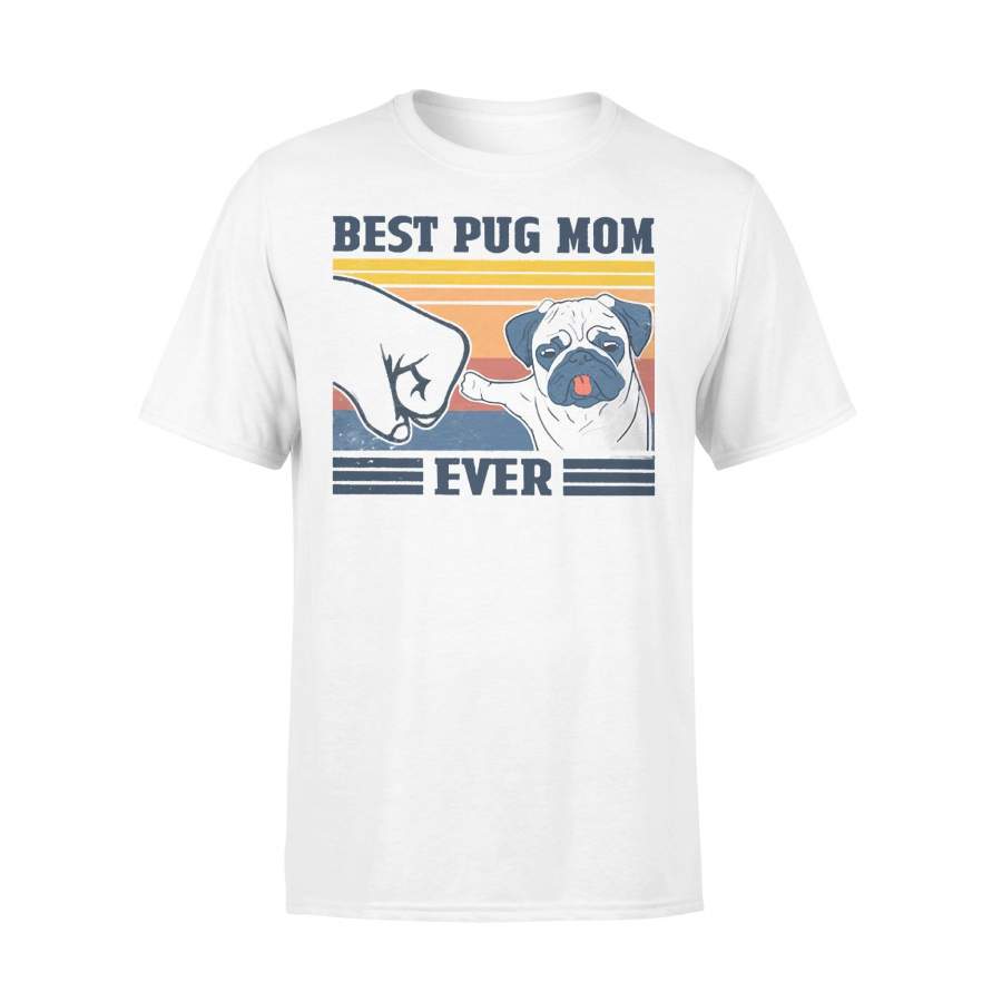 Best Pug Mom Ever Vintage Mother’s Day T-shirt