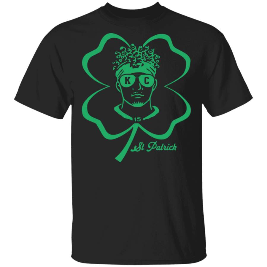 Patrick Mahomes St. Patricks day Kansas City Chiefs Trending T-Shirt