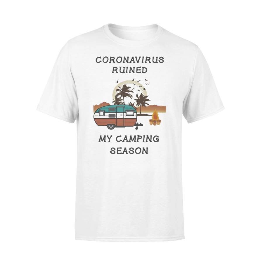 Coronavirus Ruined My Camping Season Bird Shirt
