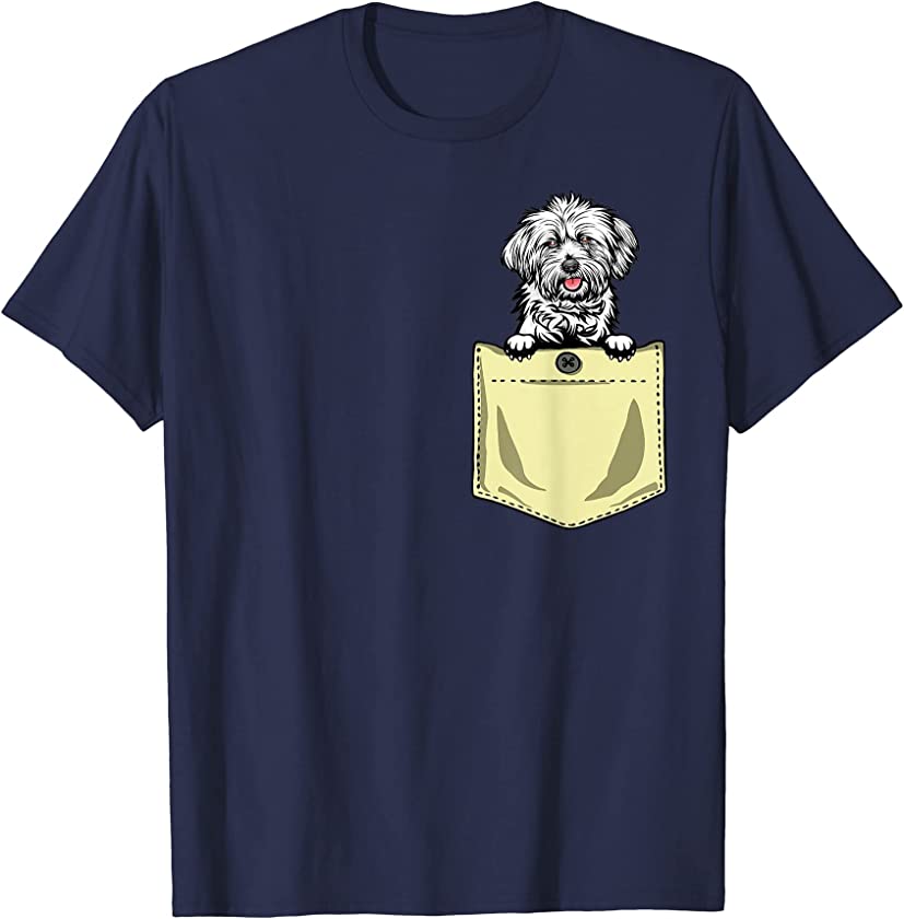 Lhasa Apso Dog In The Pocket Puppy T-Shirt