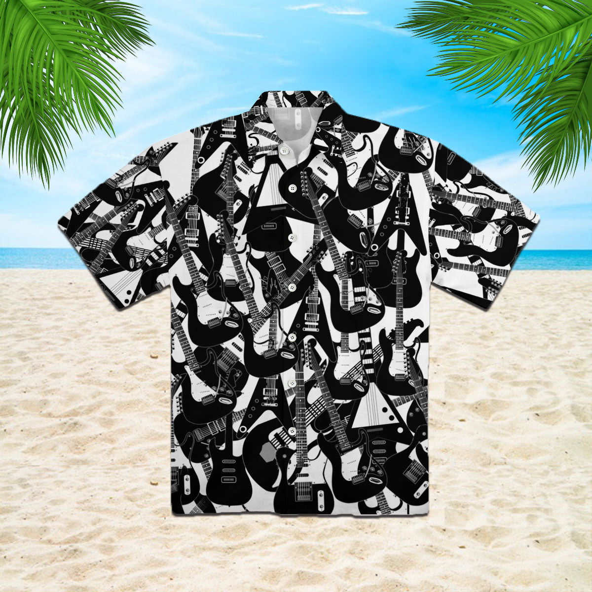 Oragontee Electric Guitar Hawaii Shirt For Men Women Adult Ha7145