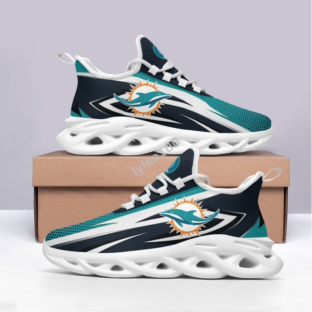 Miami Dolphins Max Soul Sneakers, Sports Shoes, Shoes For Men And Women Wh410