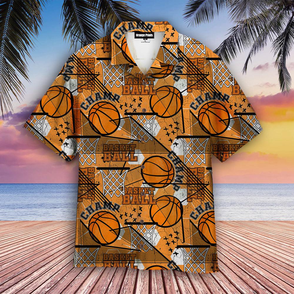 Orange Baseketball Champion Hawaii Shirt For Men Women Ha67289