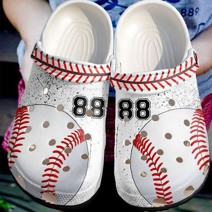 Baseball Personalized Love Mix Color Sku 155 Crocss Clog Shoes