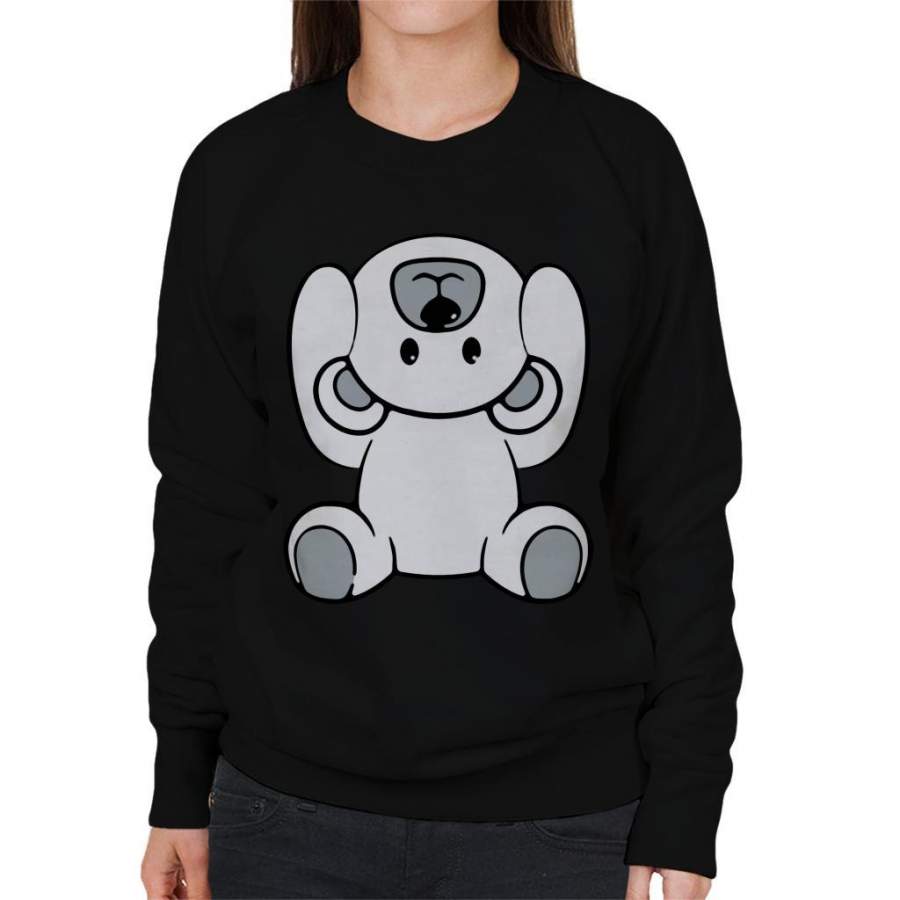 Topsy Turvy Bear Women’s Sweatshirt