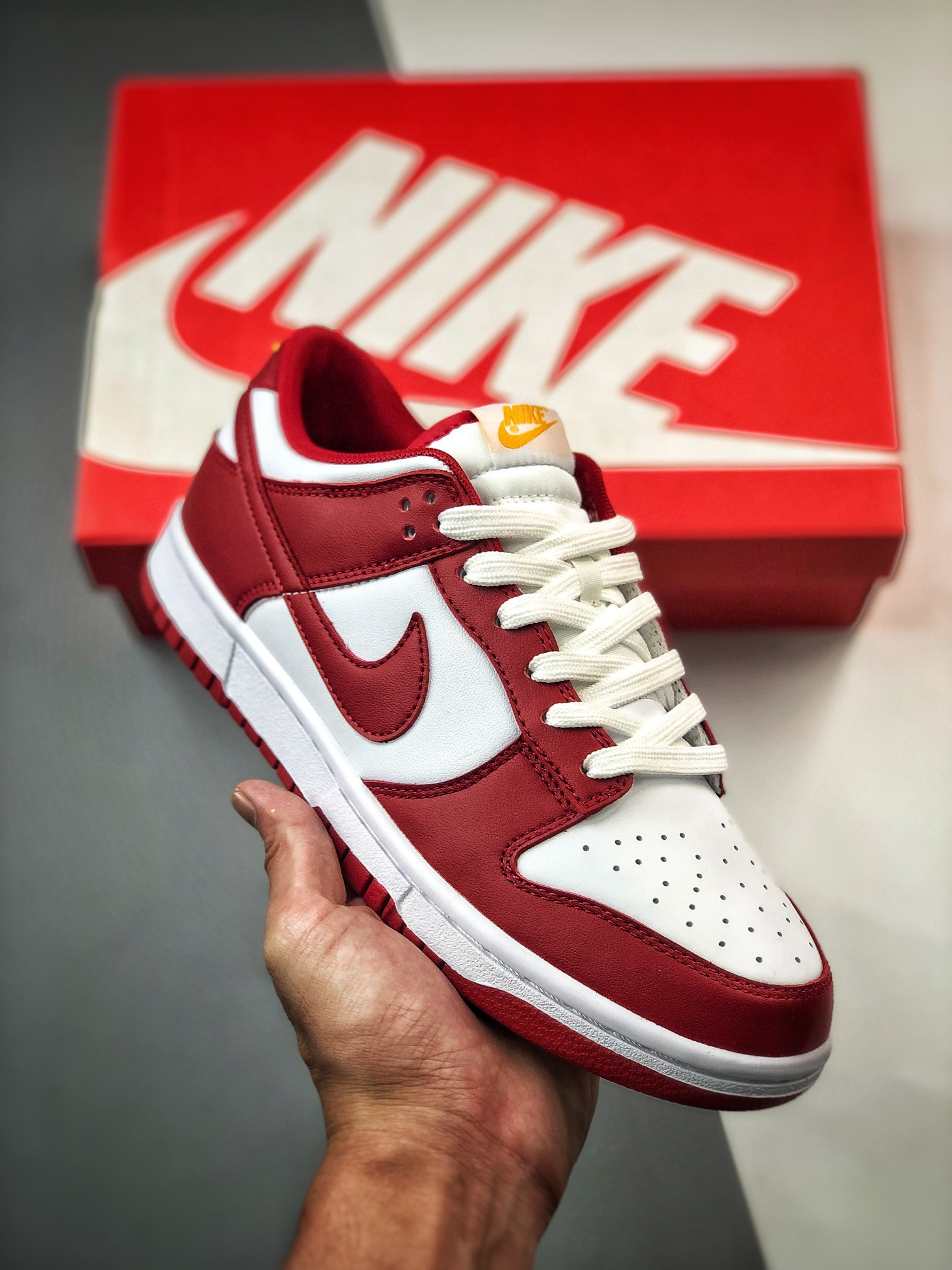 Nike Dunk Low WhiteGym Red DD1391-602 5339208