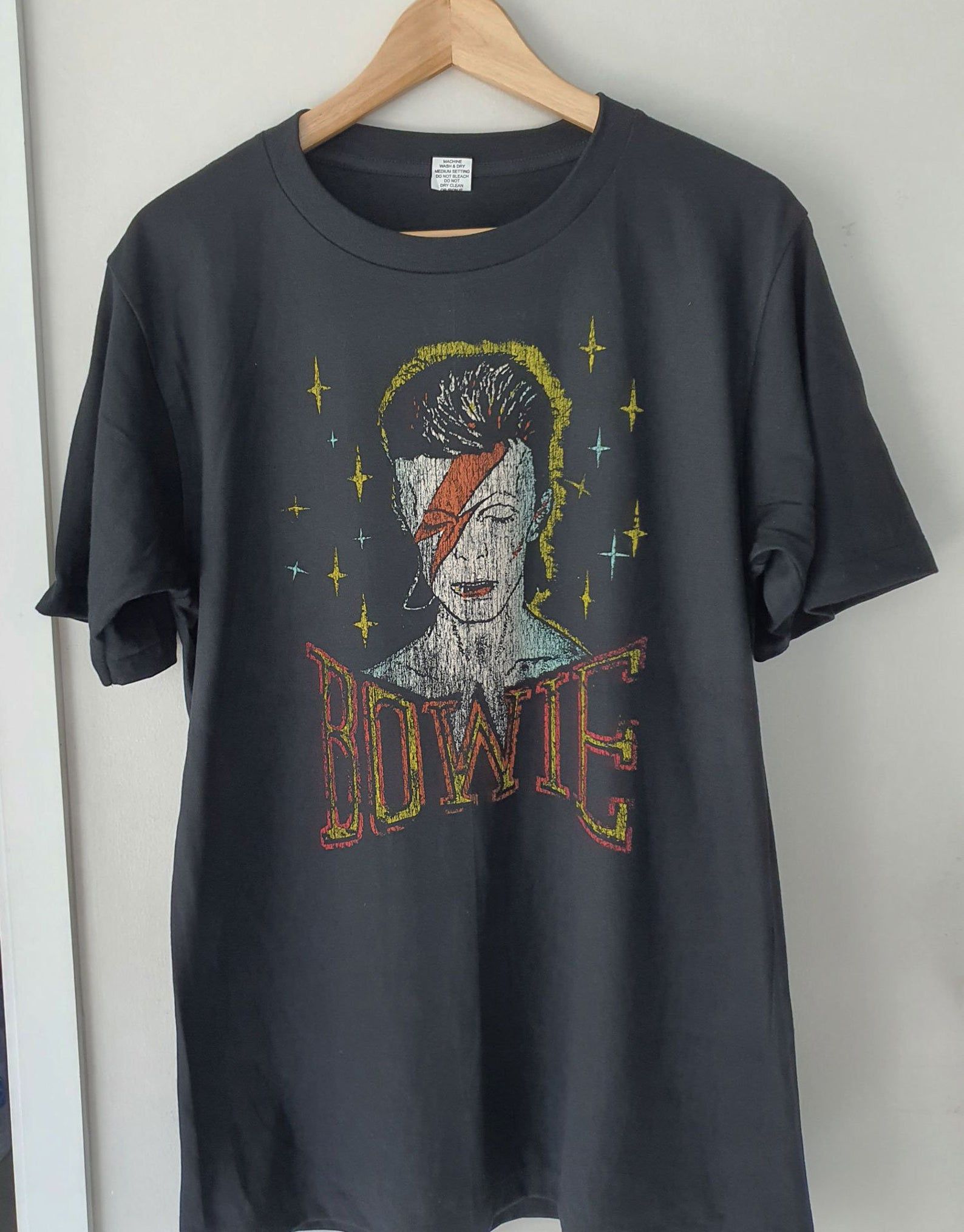 David Bowie Vtg Look Retro T-Shirt