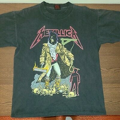 Vintage 1992 Metallica Dub Thee Unforgiven Shirt S 2597