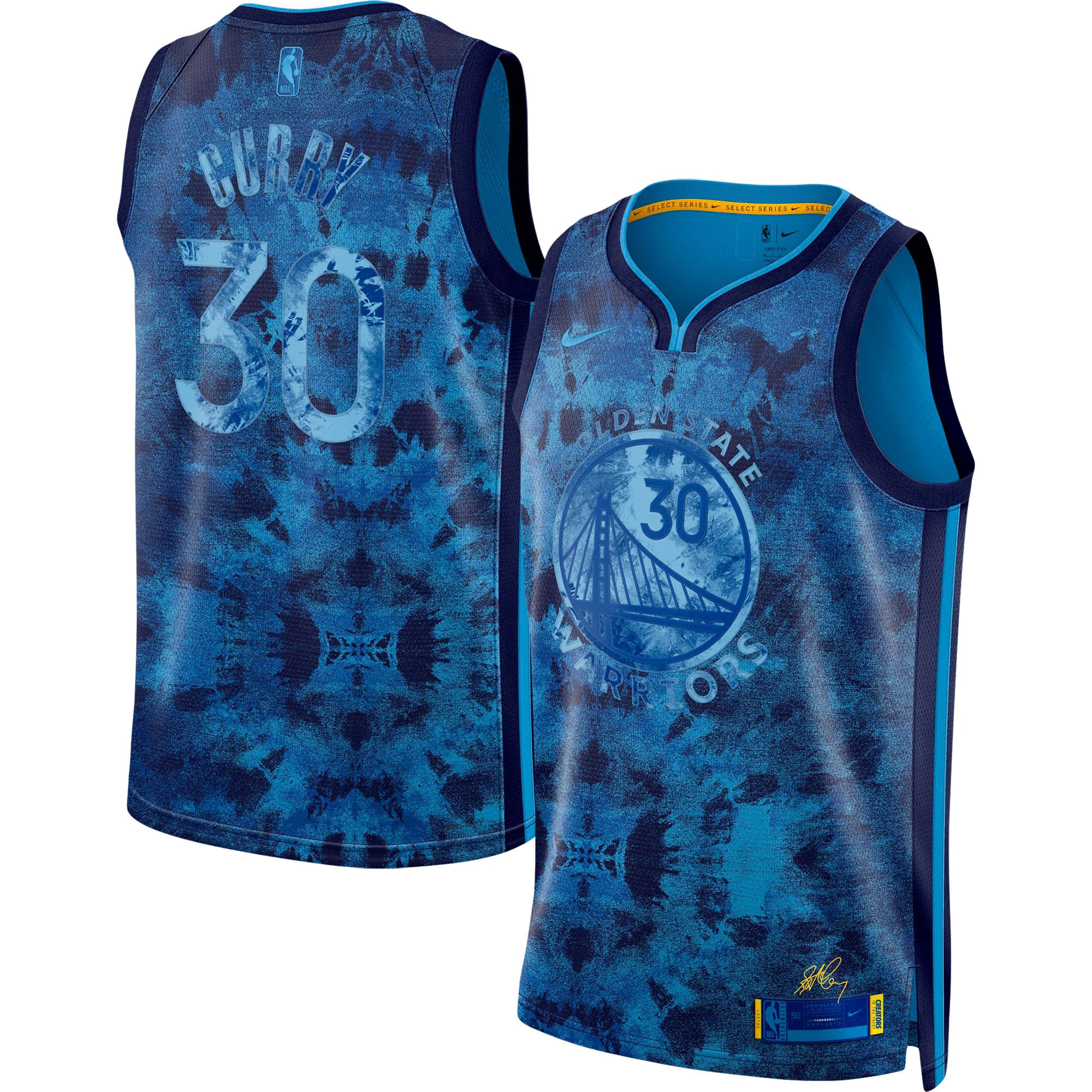 Stephen Curry Golden State Warriors Unisex Select Series Swingman Jersey – Royal