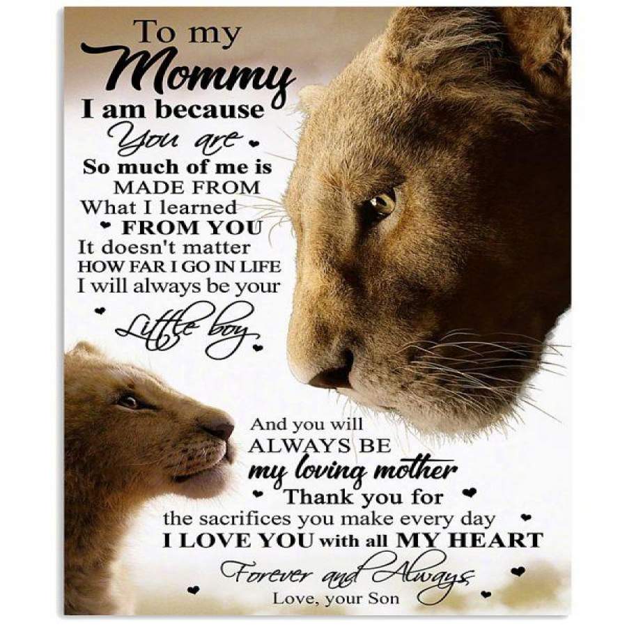 SON TO MOMMY Vertical Poster