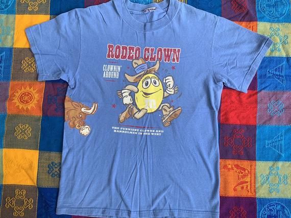 Amazing 90S Vintage Ms Rodeo Clown In Great Condition Shirt