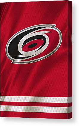 24 Carolina Hurricanes Joe Hamilton Canvas Print