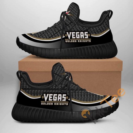 Vegas Golden Knights Custom Shoes Personalized Name Yeezy Sneakers