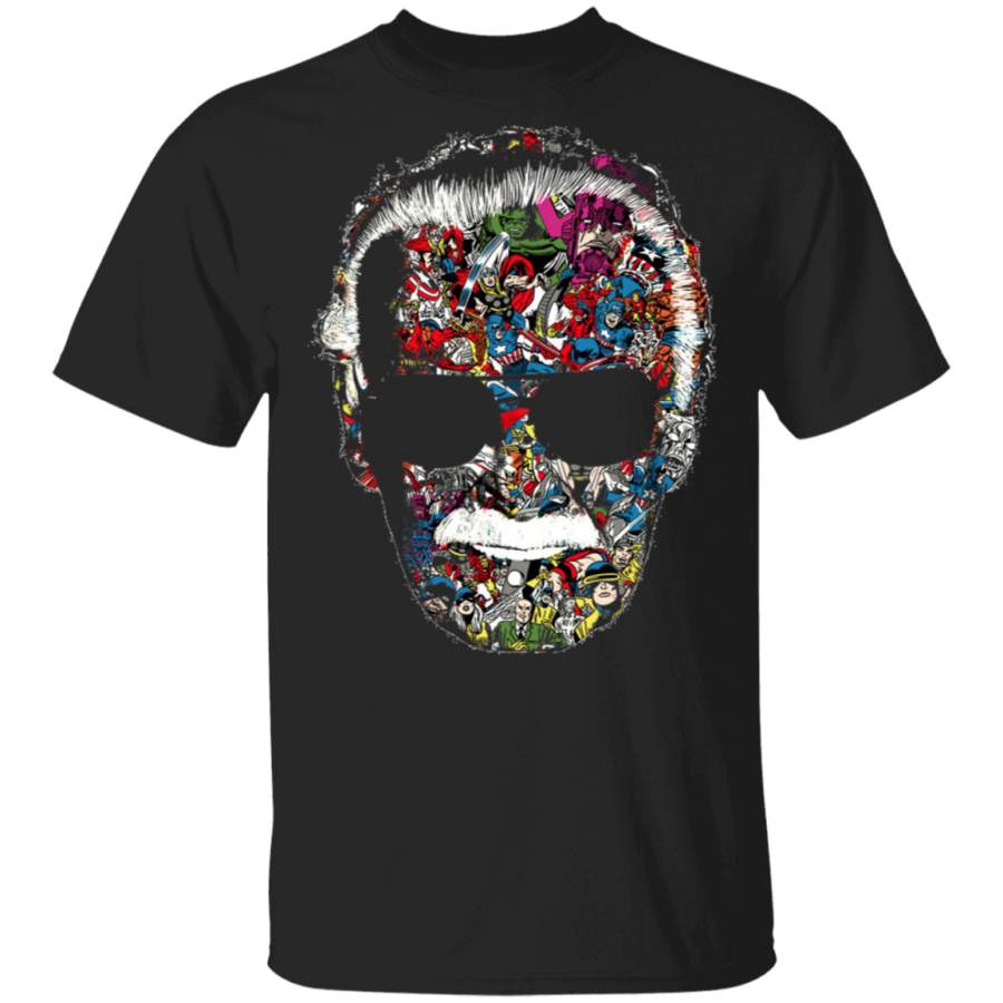 Rip Stan Lee – Man Of Many Faces T-Shirt