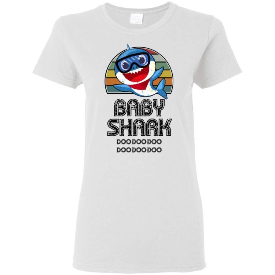 AGR Baby Shark Retro (Boy)_2 Womens T-Shirt