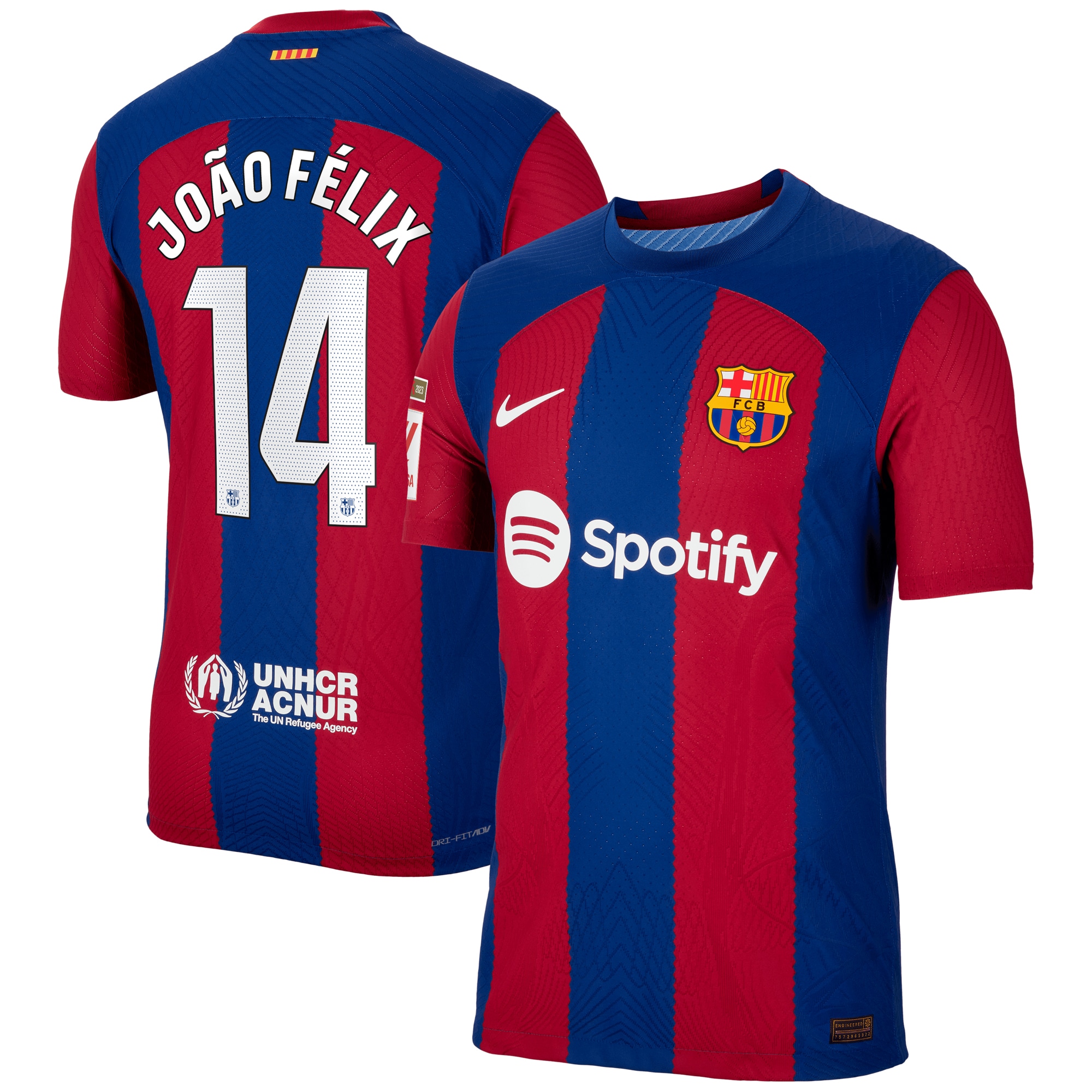 João Félix Barcelona 2023/24 Home Match Authentic Player Jersey – Royal