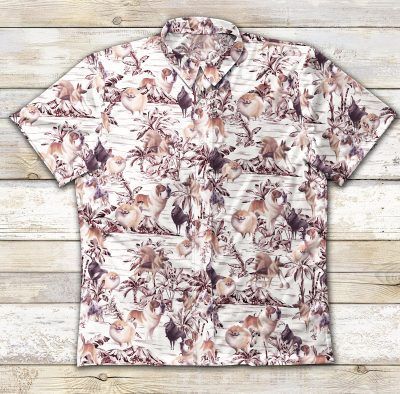 Gettyshirt Aloha Ad Vintage Cotton Mens Hawaii Ha79922