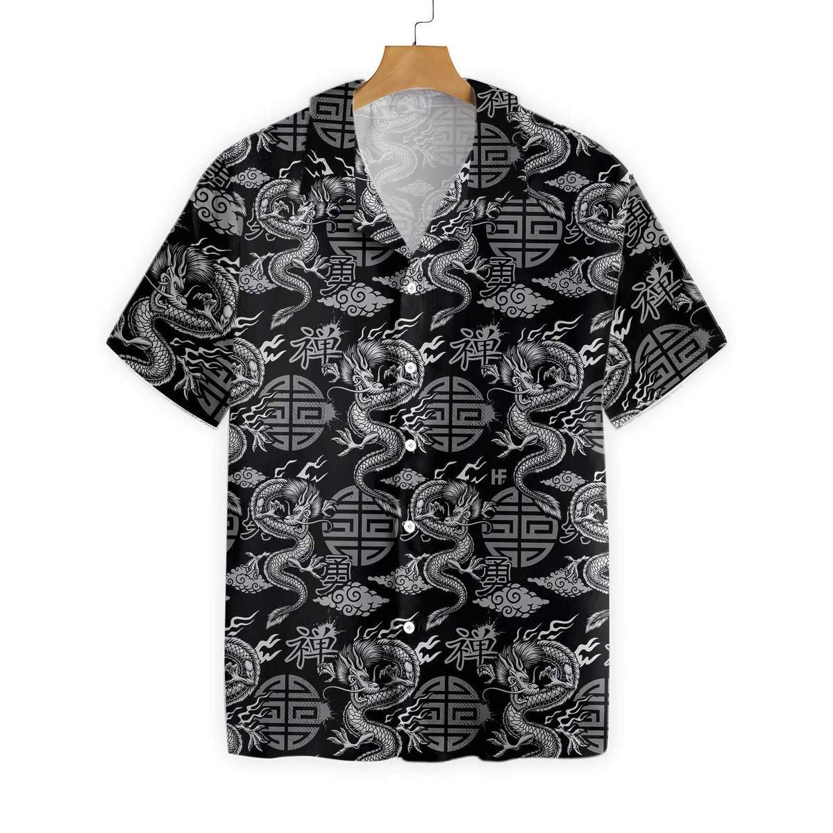 Asian Dragon All Over Printed Hawaiian Shirt Ha11352