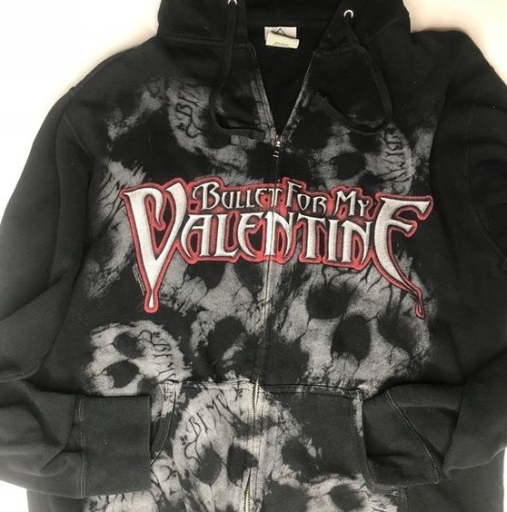 Bullet For My Valentine Gravity Sweatshirt Zip Up Hoodie Outfit  For Men  For Women