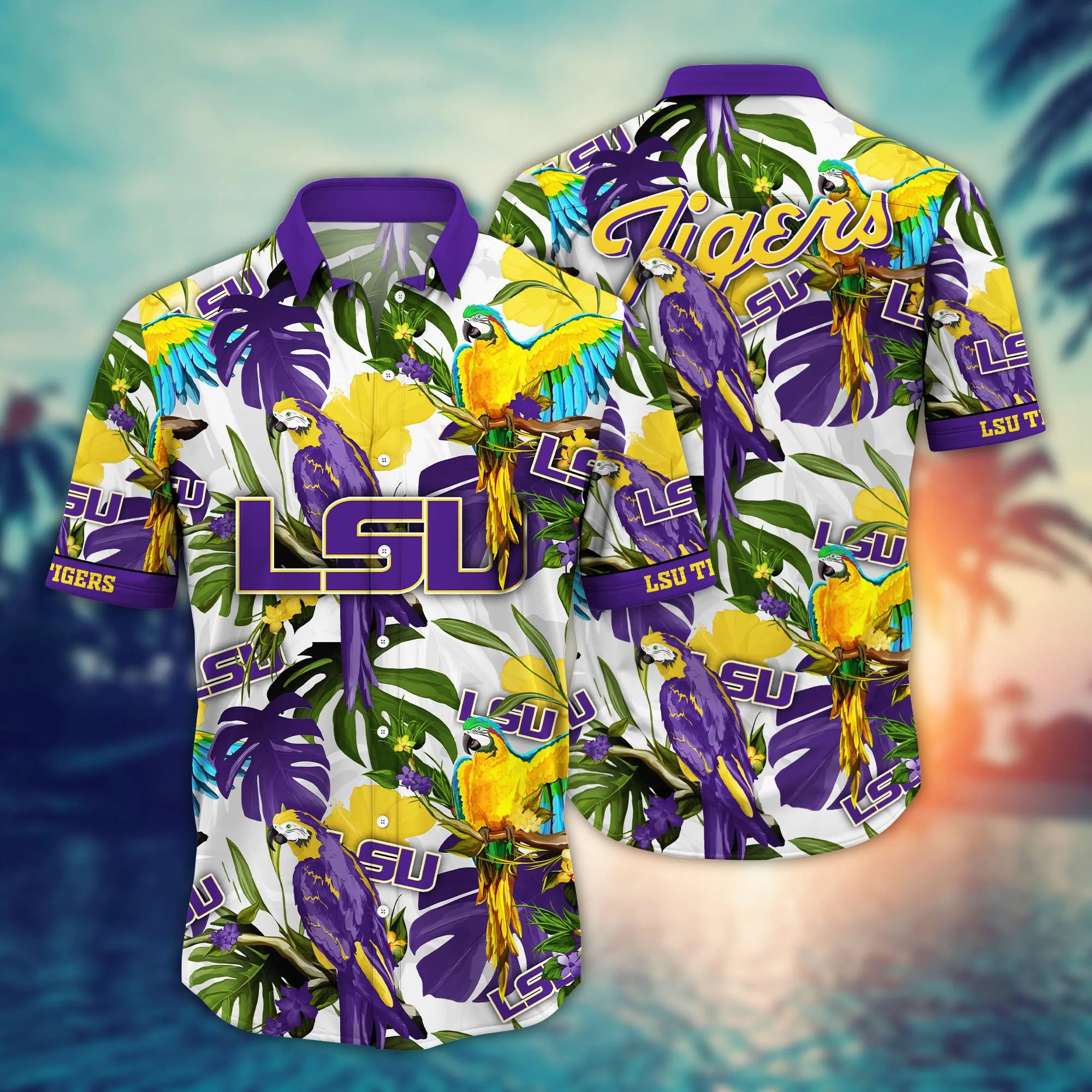 Lsu Tigers NCCA Hawaiian Shirt Warmthtime Aloha Shirt