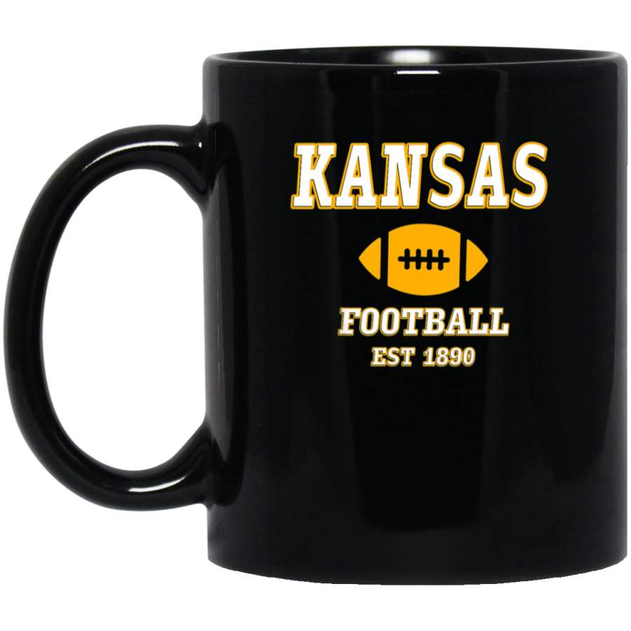 Kids Retro Vintage Kansas City Football Gift Mug