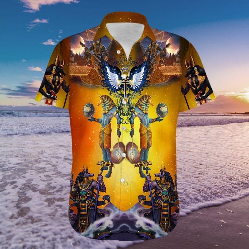 Amazing Ancient Egypt Hawaii Aloha Shirts Ha39956