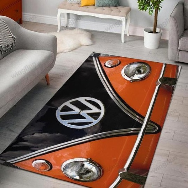 Volkswagen Camper Van Area Rug 2