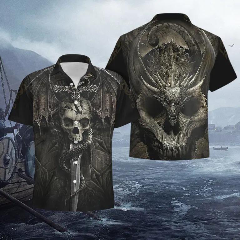 Draco Hawaii Shirt For Men And Women Ha61442