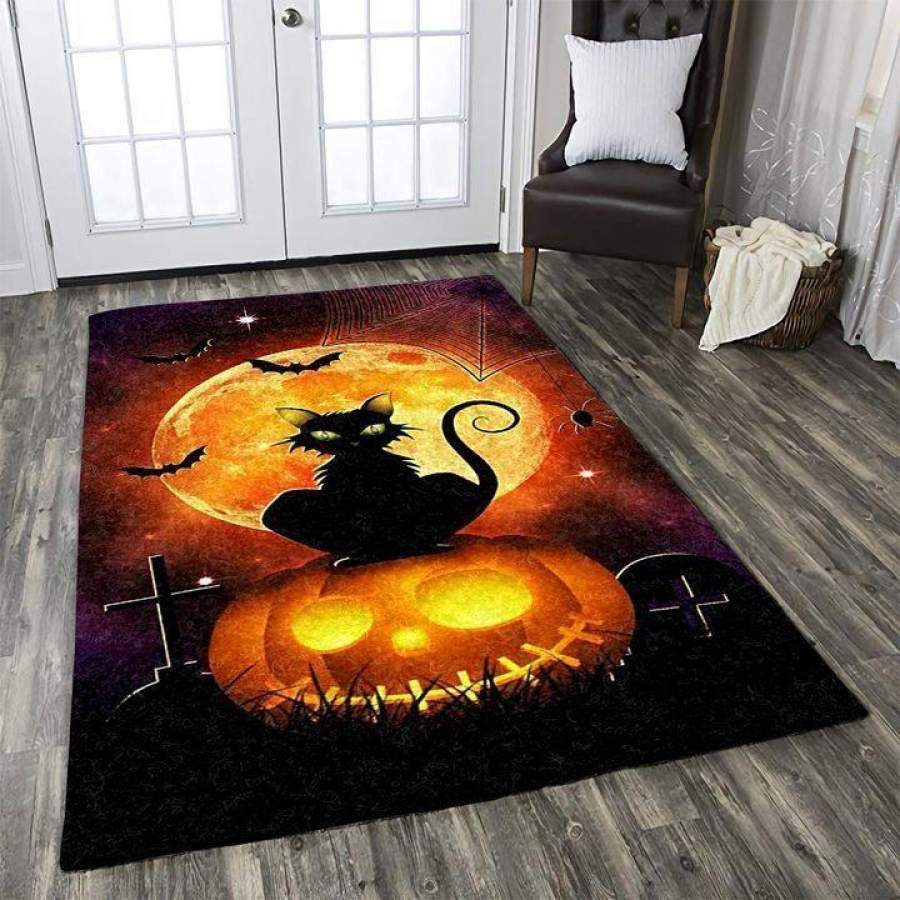 Cat Halloween Rug RCDD81F30049