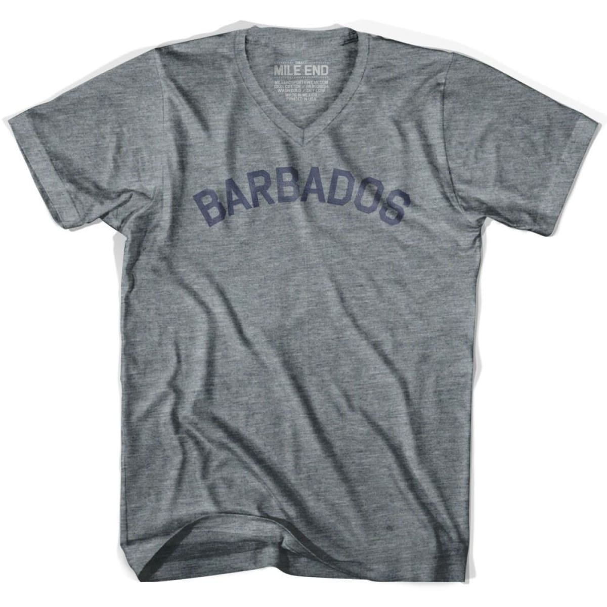 Barbados Vintage V-neck T-shirt