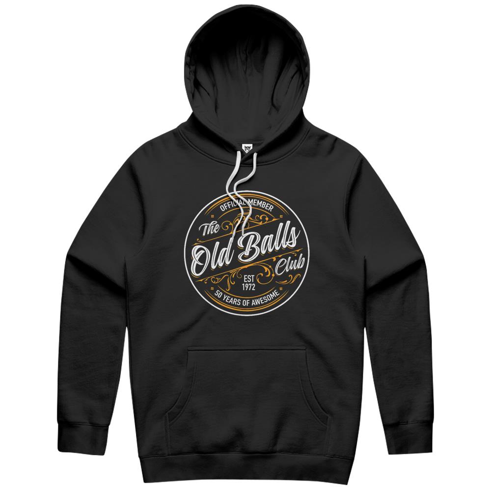 Est 1972 50Th Birthday Old Balls Club 50 Years Of Awesome Hoodie