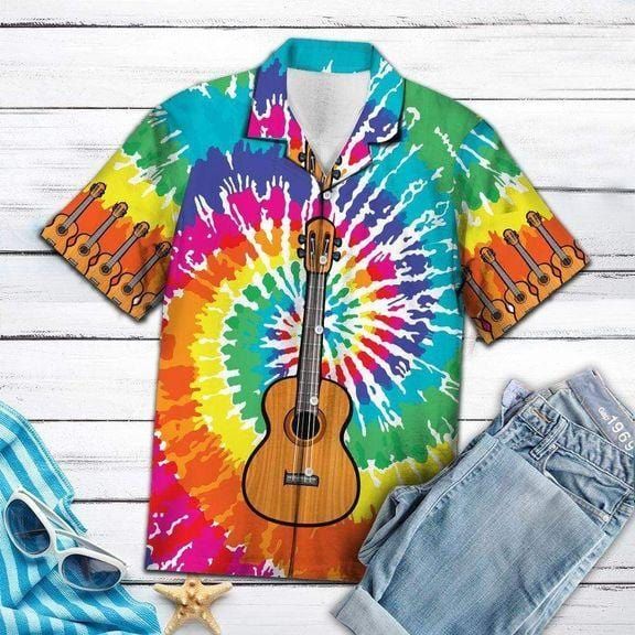 Felacia Guitar Hippie Hawaii Aloha Ha13280