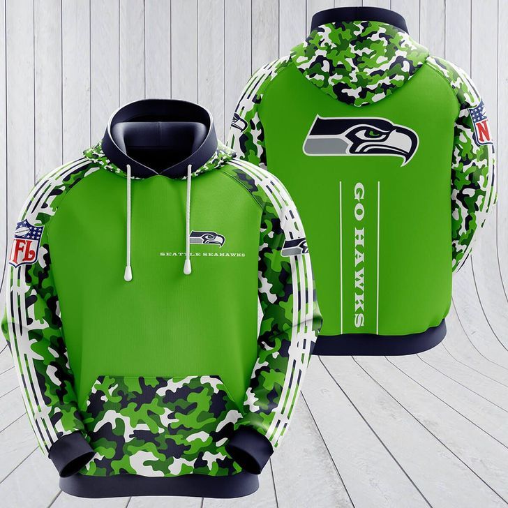 Seattle Seahawks 86 Unisex 3D Hoodie Gift For Fans