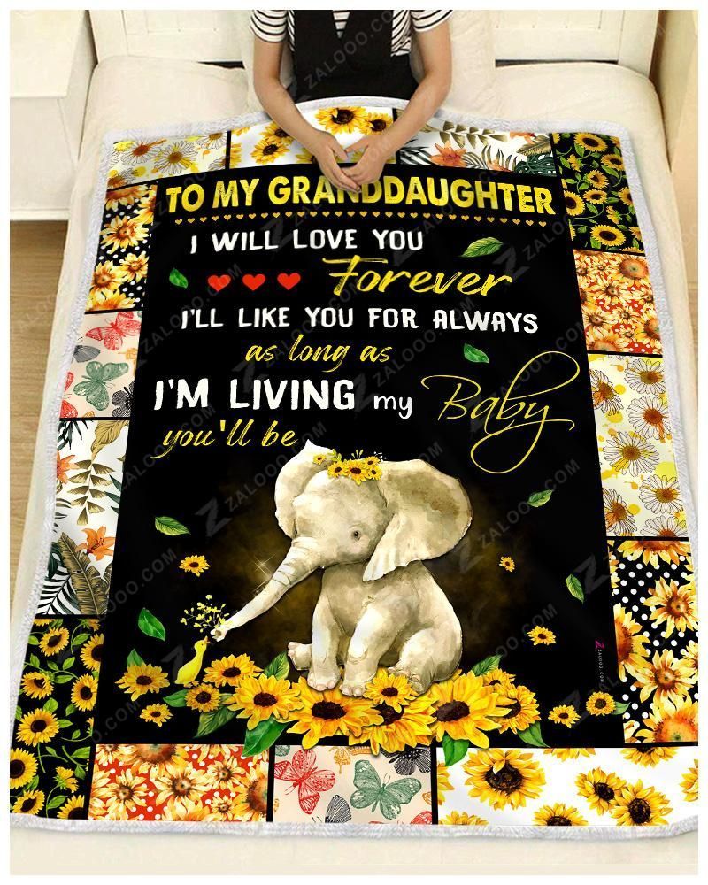 Blanket – Elephant – Granddaughter – I Will Love You Forever